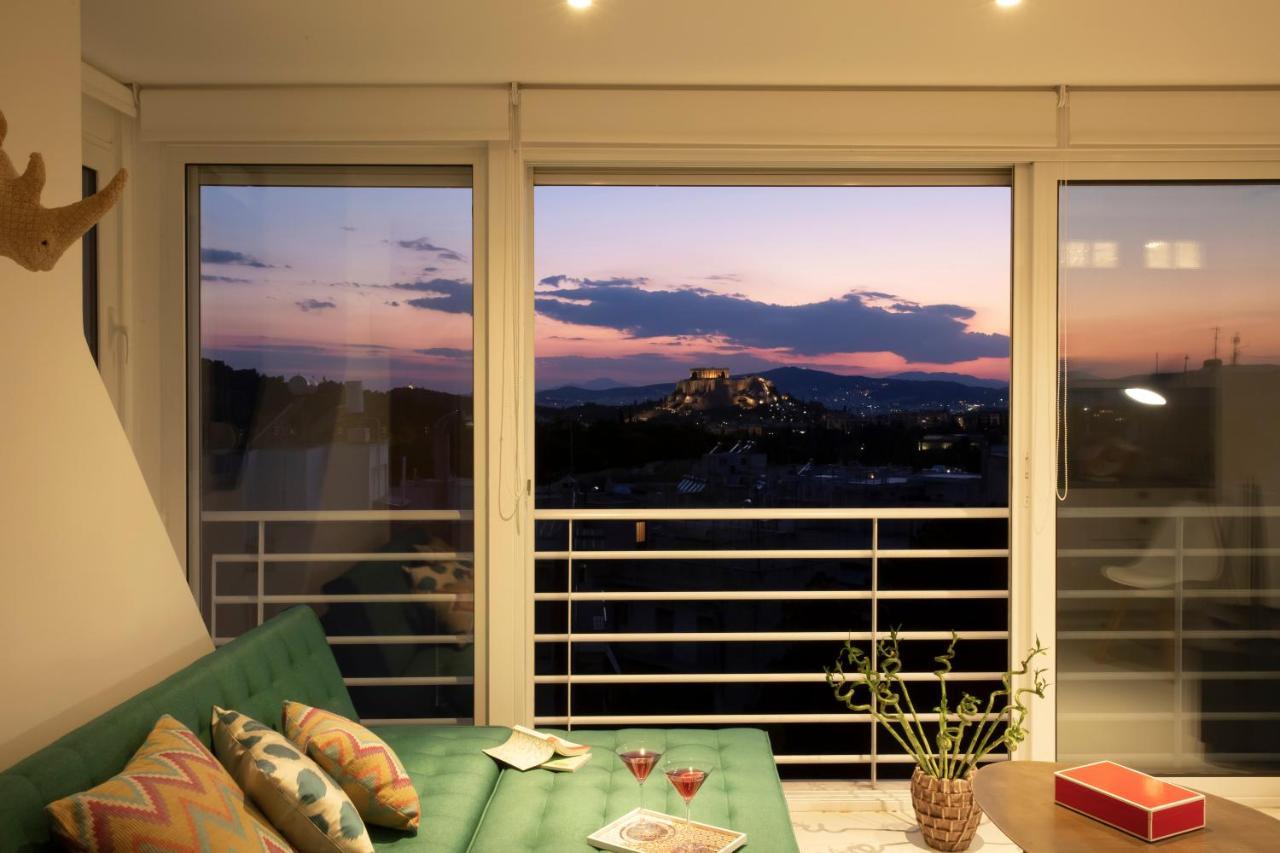 Stunning Acropolis View Apartment เอเธนส์ ภายนอก รูปภาพ