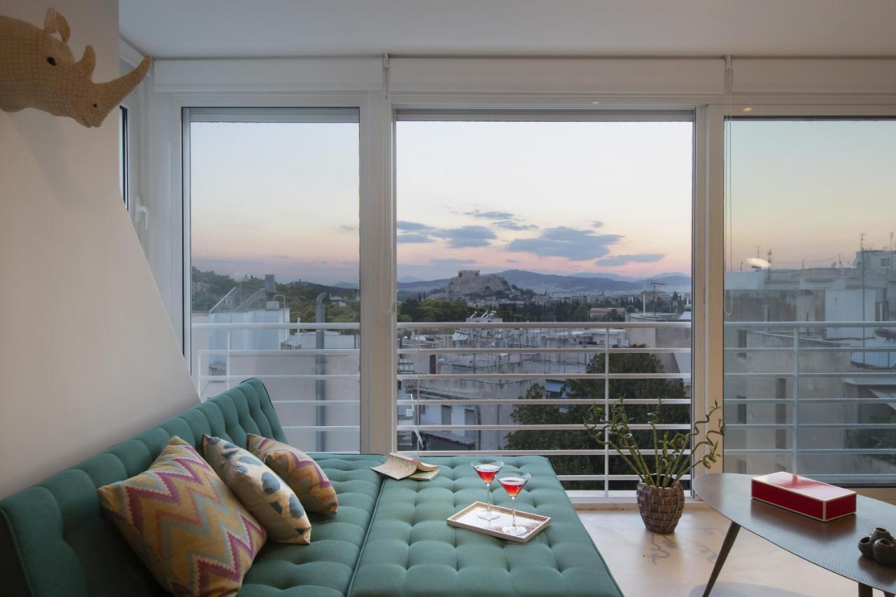 Stunning Acropolis View Apartment เอเธนส์ ภายนอก รูปภาพ